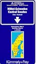 Kümmerly & Frey Karten, Mittel-Schweden: Gävle - Sundsvall - Mora: Falun, Sundsvall (Regional Maps - Sweden)