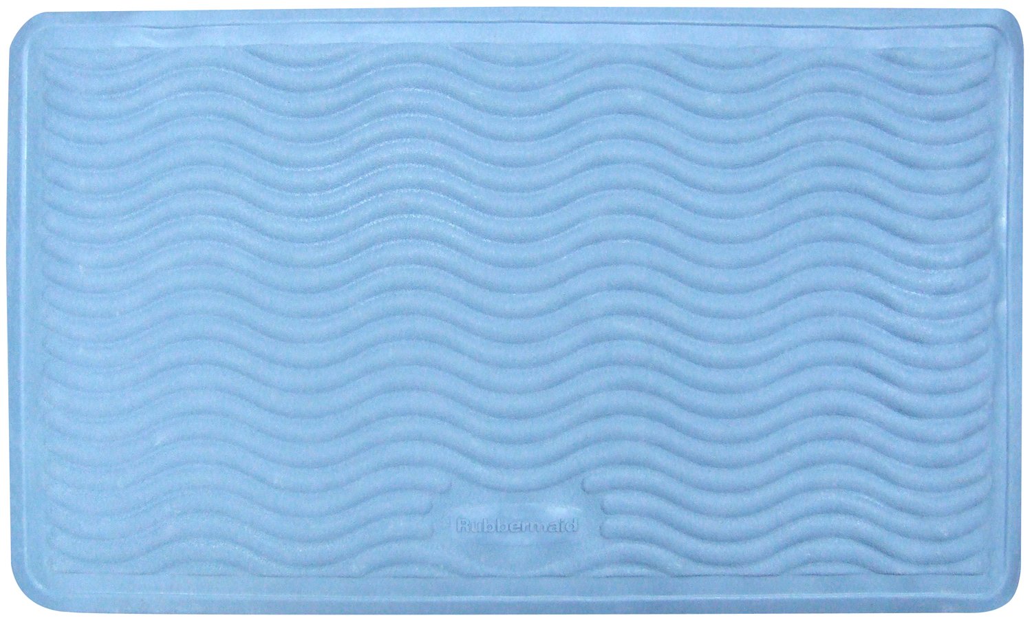 Ginsey Rubbermaid Medium Rubber Bath Mat, Blue eBay