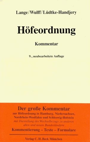 Hoefeordnung