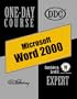 Word 2000 Expert One Day Course
