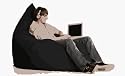 One Up Innovations ZJF-PIL-MS01 Jaxx Microsuede Collection Pillow Sac - Black