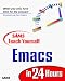 Book Sams Teach Yourself Emacs in 24 Hours