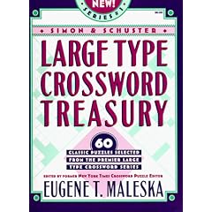 Simon & Schuster Large Type Crosswords Treasury