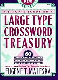 Simon & Schuster Large Type Crosswords Treasury #1