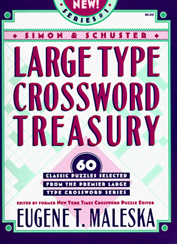 Books: Simon & Schuster Large Type Crosswords Treasury #1
