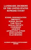 Landmark Decisions of the United States Supreme Court I (Landmark Decisions of the United States Supreme Court)