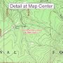 USGS Topographic Quadrangle Map - Squirrel Springs Canyon, New Mexico (Folded/Waterproof)
