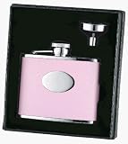 Visol Pink 4 oz flask and funnel Gift Set