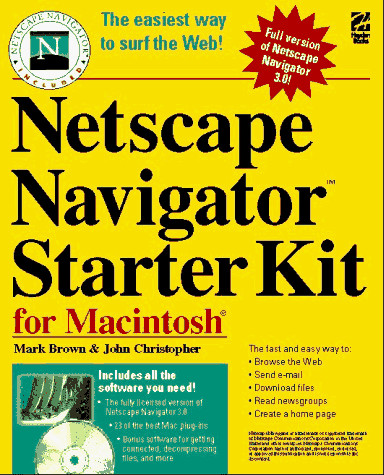 City Travel Guides Discounted  Books : Netscape Navigator Starter Kit for Macintosh