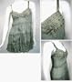 Free People Tiered Embroidered Tunic - Sage