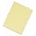 TOPS Quadrille Pads, 4 Squares per Inch, 8.5 x 11 Inches, Medium Weight, 50 Sheets per Pad, 12-Count, Canary, (3313)