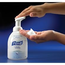 PURELL 5792-04 Advanced Instant Hand Sanitizer Foam, 535 mL Pump Bottle (Case of 4)