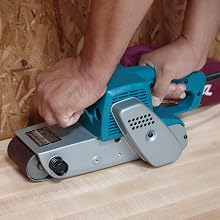 Makita 9924DB 7.8 Amp 3-Inch by 24-Inch Belt Sander with Cloth Dust Bag