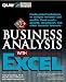 Business Analysis With Excel (Que Business Computer Library)