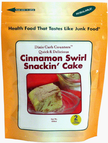 Dixie Carb Counters Cinnamon Snackin' Cake Mix by Dixie Diner