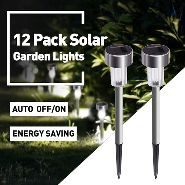 Solar Lights Outdoor 12pack Outdoor Lights Waterproof