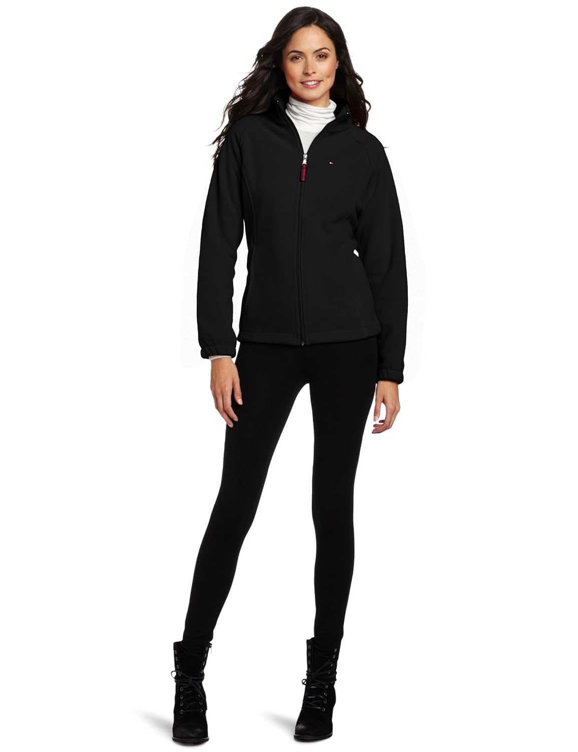 Tommy Hilfiger Women's Versatile Zip Front Fleece Jacket