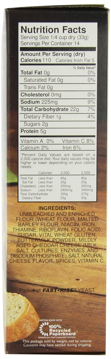 Amazon.com : Hodgson Mill European Cheese & Herb Bread Mix, 16 ...