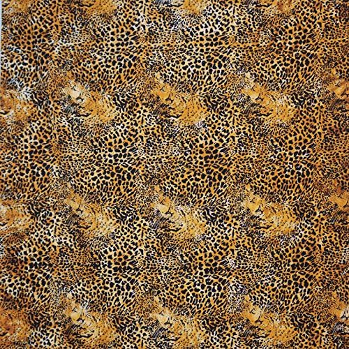 Leopard Indian Wall Hanging Cotton Tapestry Twin Yellow Boho Decor Throw 84X56 Inches