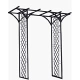 Panacea 89089 Black Garden Arbor 84x75x26 by PANACEA PRODUCTS CORP-IMPORT