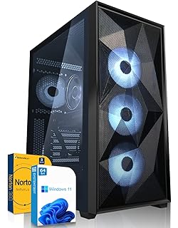 High End Gaming PC SYSTEMTREFF High-End Gaming PC AMD Ryzen 9 5900X 12x4.8GHz, Nvidia GeForce RTX 4090 24GB, 1TB M.2 NVMe + 1TB HDD, 32GB DDR4 RAM, Windows 11, Desktop Computer Rechner f.Gamer, Zocker + Streamer 2770e 818F1jLK6TL. 