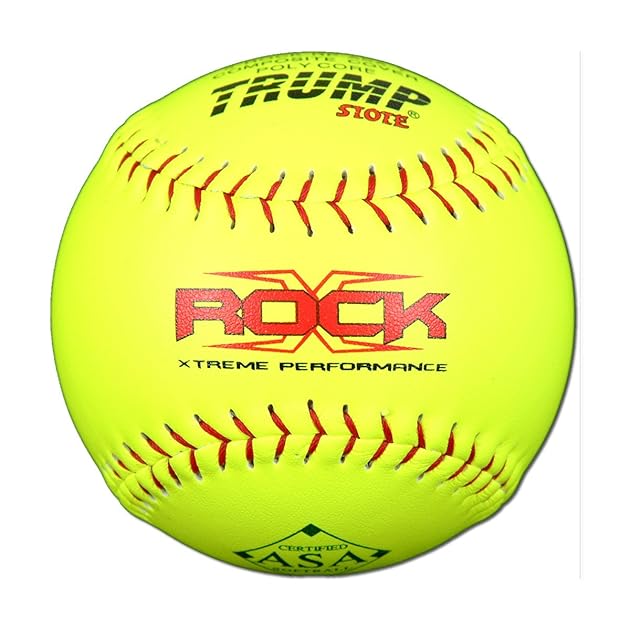 1 Dozen ASA 12" Softballs 52 COR 300 Compression 12 Balls (XROCKASA