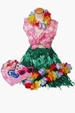 Making Believe 60005-45203-45204-60004-4 Aloha Party Dress Up and Favor Bag- 4 per Pack