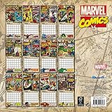 Image de Official Marvel Retro Classic 2016 Square Wall Calendar (Spiderman, Iron Man, The Hulk, Thor)