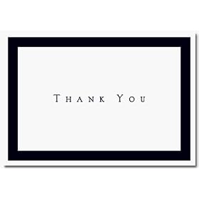 MASTERPIECE STUDIOS White/Black Tuxedo Black Thank You