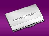 Auburn - Business Card Holder - Laser Engraved