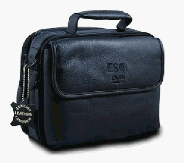 Vidpro ESQ-DVD Genuine Leather Slim DVD Case