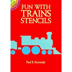 Fun with Trains Stencils (Dover Little Activity Books)