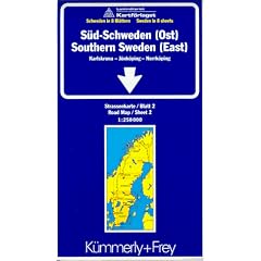 Southern Sweden: Karlskrona, Jonkoping, Norkoping (Regional Maps - Sweden)