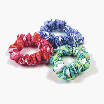 Fiji Flower Small Ponytail Holder