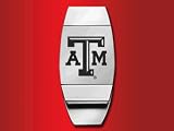 Texas A&M - Money Clip & Credit Card Holder - Laser Engraved