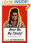 Hear Me, My Chiefs! Nez Perce Legend and History
