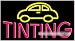 Auto Tinting Neon Sign