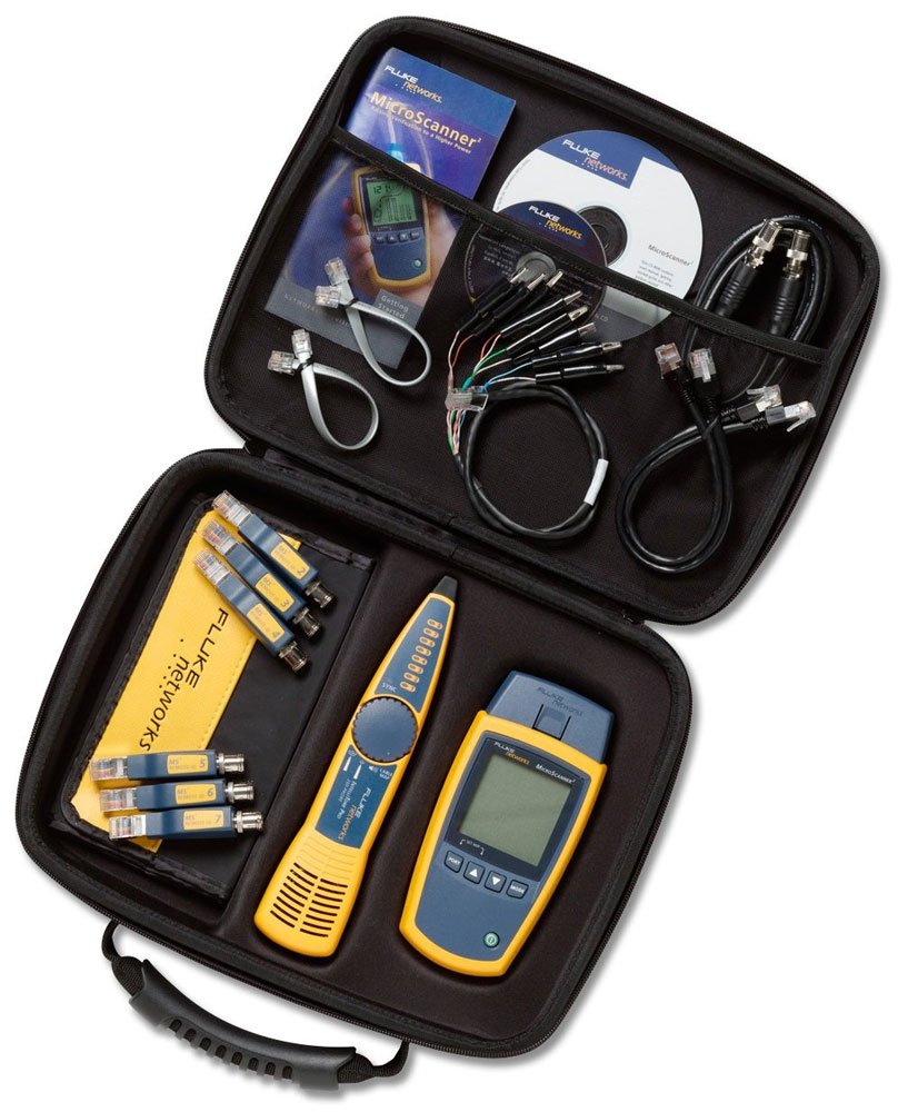 Fluke Networks MS2KIT Network Cable Tester Kit with Probe eBay