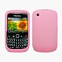 Pink Silicone Case / Skin / Cover for RIM BlackBerry Curve 3G 9330 / 9300 / 8520 / 8530