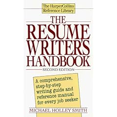 The Resume Writer's Handbook (Harper Collins Reference Library)