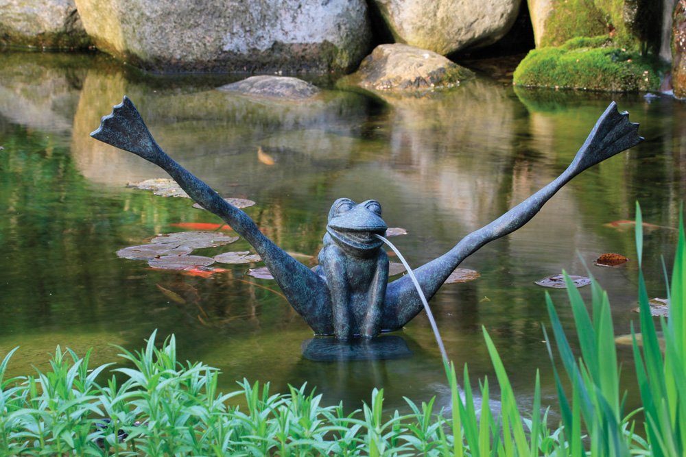 Frog Spitter & Frog Fountains for Lawn And Garden