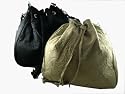 Bewitched Accessories Crinkle Fake Suede Bag With Double Handle Detail Available In Black, Teal And Olive