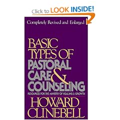 Basic Types of Pastoral Care and Counseling