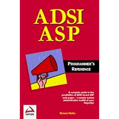 ADSI ASP Programmer's Reference