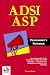 Books : ADSI ASP Programmer's Reference