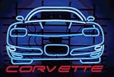 Corvette C5 Front Neon Sign