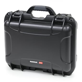 Nanuk 915 Case with Cubed Foam -Black