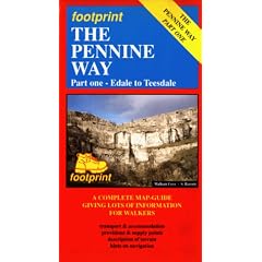 Pennine Way: Edale to Teesdale Pt. 1: Map and Guide (Pennine Way Map & Guide 1)