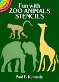 Fun with Zoo Animals Stencils (Dover Little Activity Books)