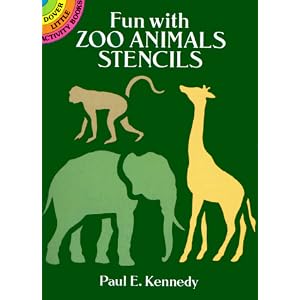Zoo Animal Stencils